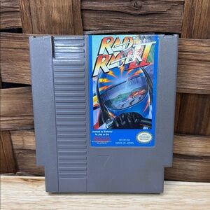 NES Rad Racer Game Cartridge - Gray